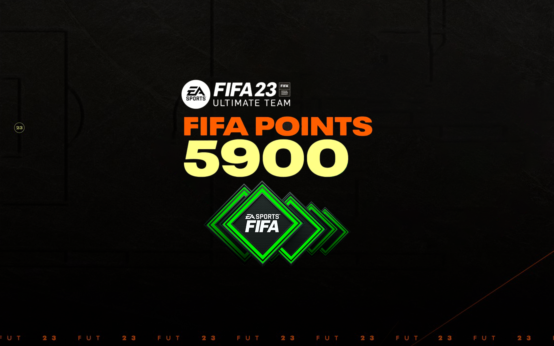 FIFA 23 ULTIMATE TEAM 5900 POINTS, XBOX ONE/XBOX SERIES X, S